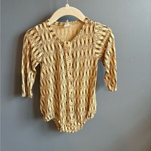 kate quinn Sketched Argyle long sleeve button bubble